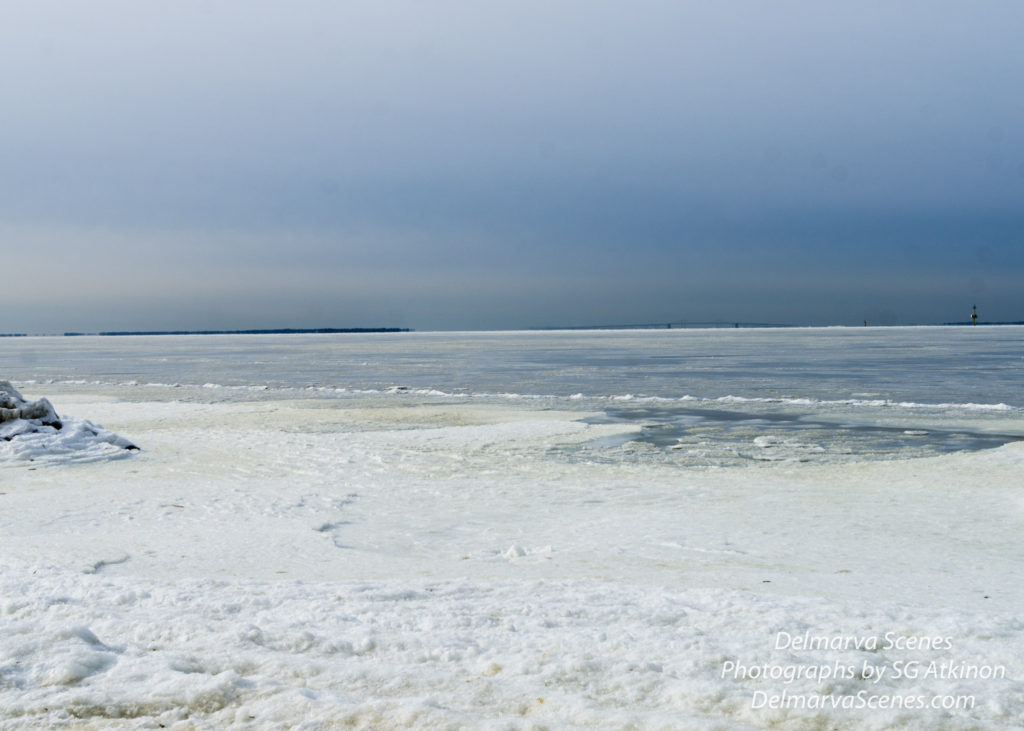 Delmarva Scenes' Photo of the Week: Frozen Chesapeake