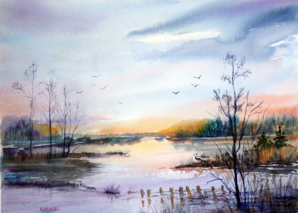 Online Watercolor Classes for Beginner and Intermediate Artists at the
