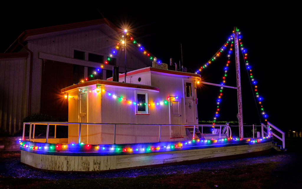 Celebrate The Holidays With Chesapeake Bay Maritime Museum Chesapeake   CBMM HolidayLights 3 ByGeorgeSass 1024x640 